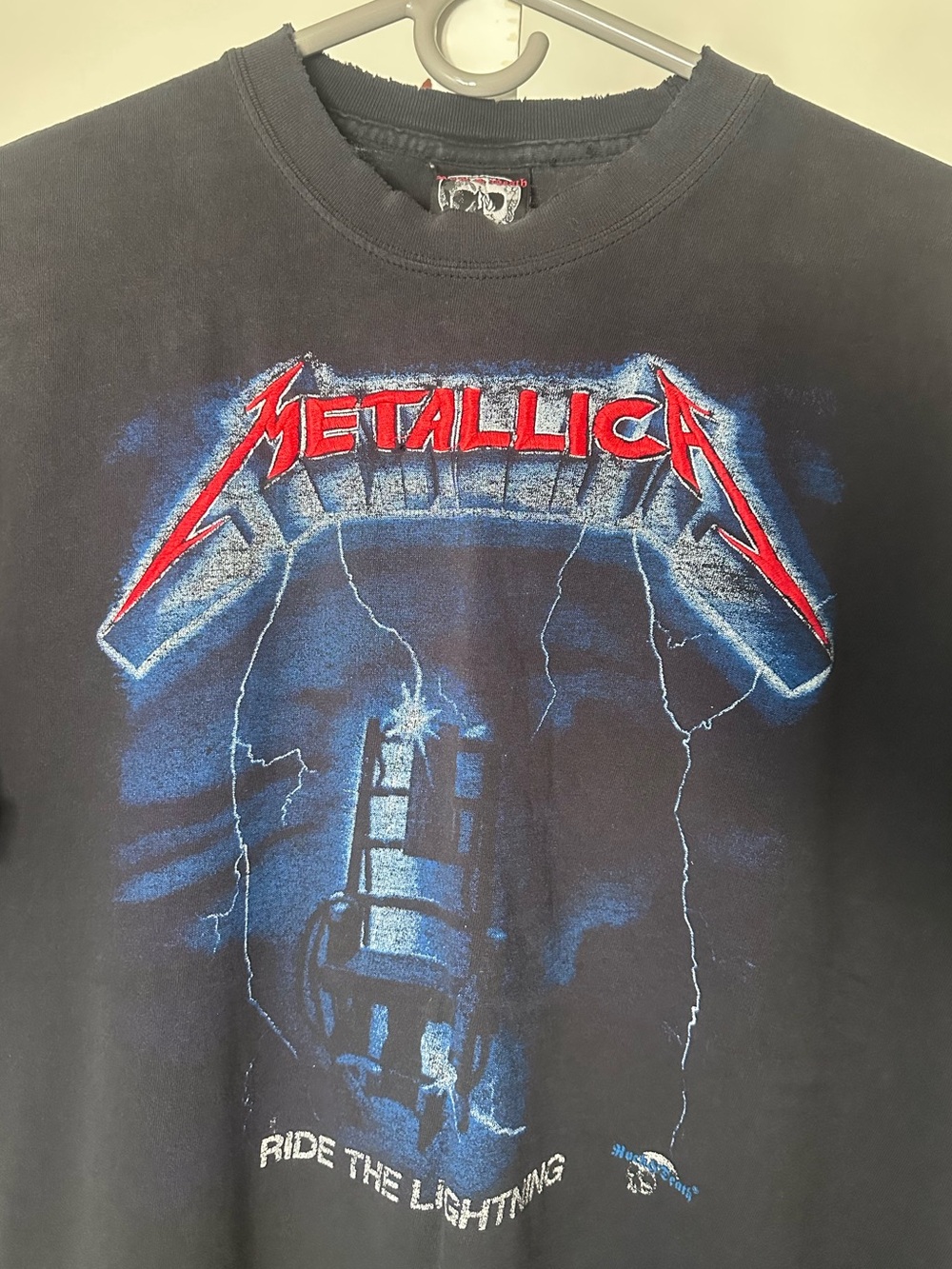 RARE EMBROIDERED METALLICA VINTAGE TEE DOUBLE SIDED XL 🔥